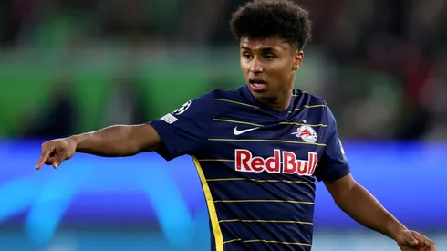 Karim Adeyemi, delantero del Red Bull Salzburg.