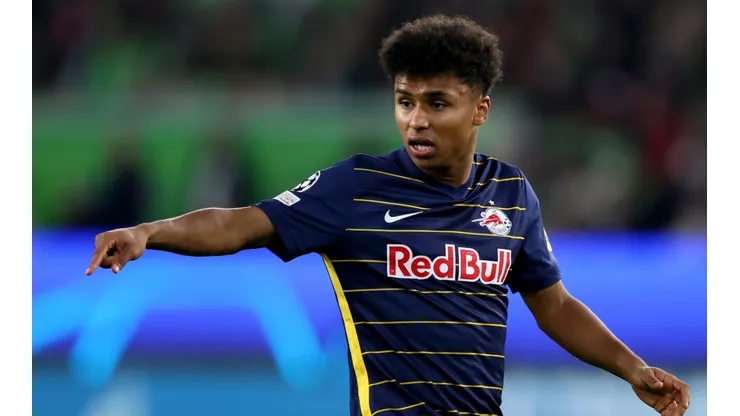 Karim Adeyemi, delantero del Red Bull Salzburg.
