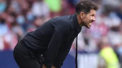 Diego Simeone, entrenador del Atlético de Madrid.