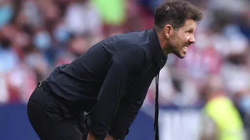 Diego Simeone, entrenador del Atlético de Madrid.