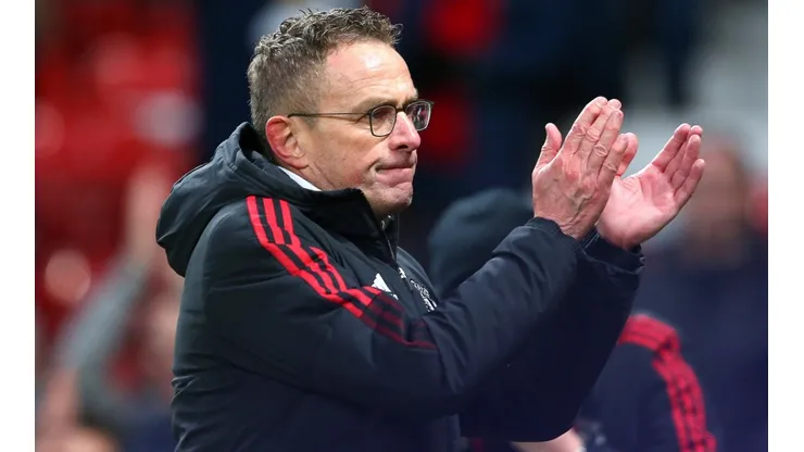 Ralf Rangnick, entrenador del Manchester United.
