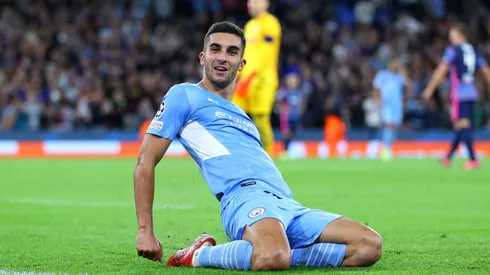 Ferrán Torres, delantero del Manchester City.