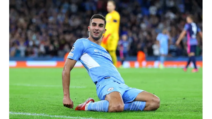 Ferrán Torres, delantero del Manchester City.