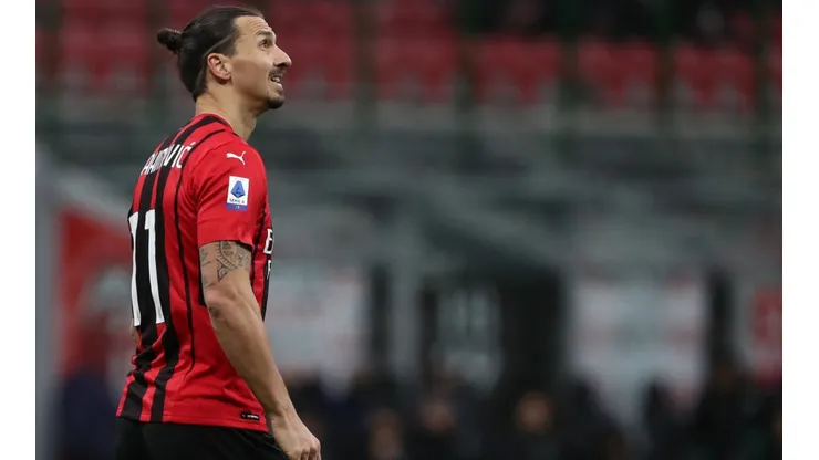 Zlatan Ibrahimovic, delantero del AC Milan.