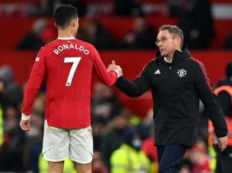 Rangnick no quiere una guerra con Cristiano Ronaldo