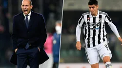Massimiliano Allegri, Álvaro Morata