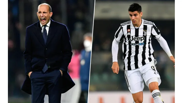 Massimiliano Allegri, Álvaro Morata