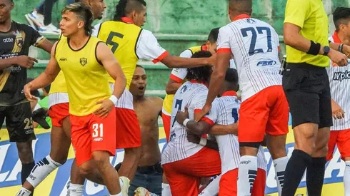 Festejo de ascenso de Unión Magdalena.