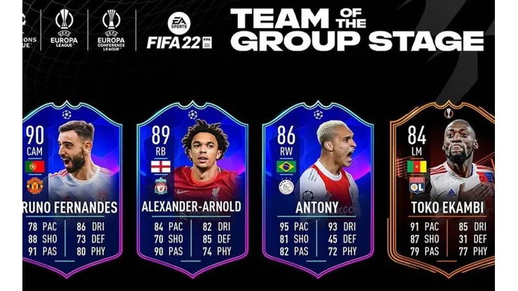 Cuatro nuevas cartas del TOTGS se lanzan en el Ultimate Team del FIFA 22