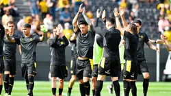 Festejo de Peñarol.