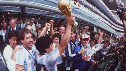 Maradona marcó ocho tantos en Mundiales (Getty images).