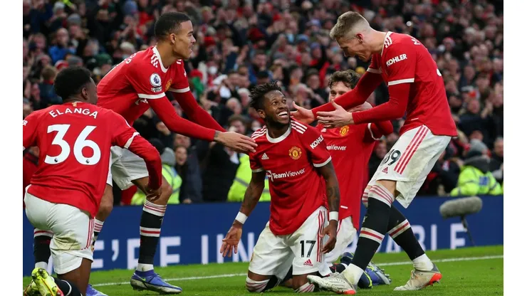 Fred puso el gol de la victoria para Manchester United