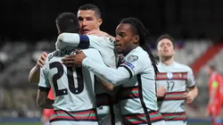 Jugadores de la selección de Portugal.