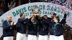 Rusia celebró en la Copa Davis por tercera vez en la historia.