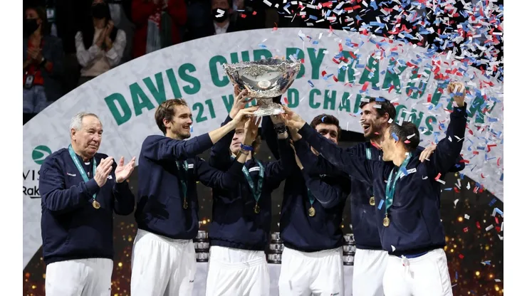 Rusia celebró en la Copa Davis por tercera vez en la historia.
