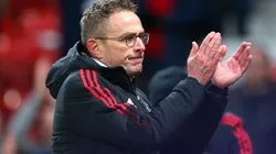 Ralf Rangnick, entrenador del Manchester United.