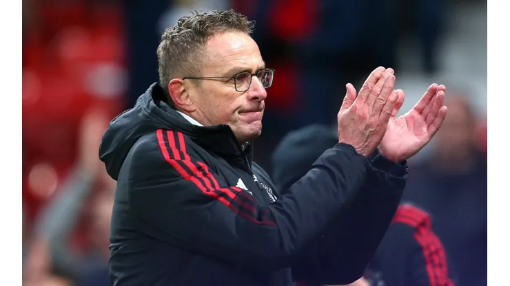 Ralf Rangnick, entrenador del Manchester United.