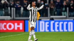 Juan Cuadrado, el autor del primer gol de Juventus.
