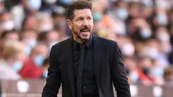 Diego Simeone, entrenador del Atlético de Madrid.