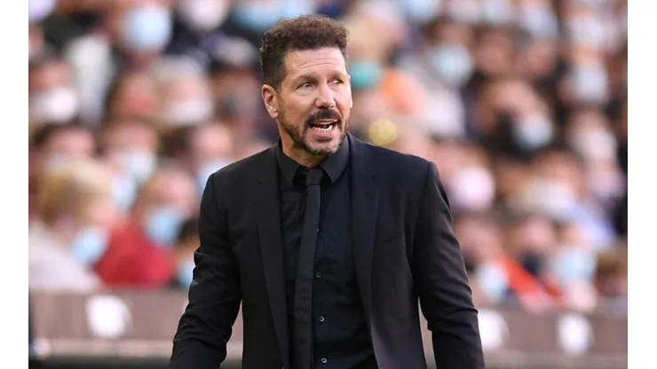Diego Simeone, entrenador del Atlético de Madrid.