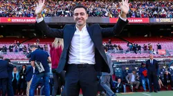 Xavi Hernández, entreandor de Barcelona.