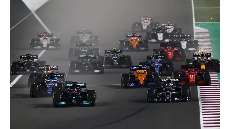 Así largaron en Qatar, ¿qué va a pasar en el Gran Premio de Arabia Saudita? (Foto: Getty Images).