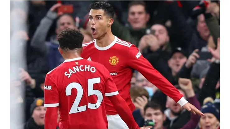 Cristiano Ronaldo, en su último 'siu' ante Arsenal.