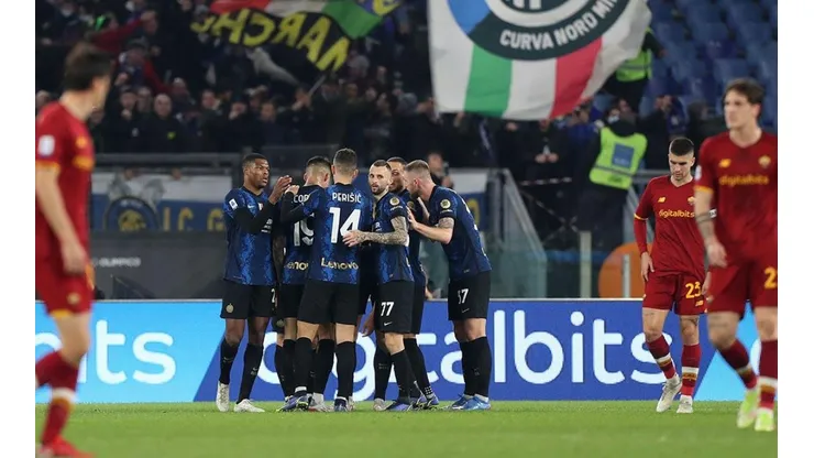 Festejo de Inter sobre Roma.
