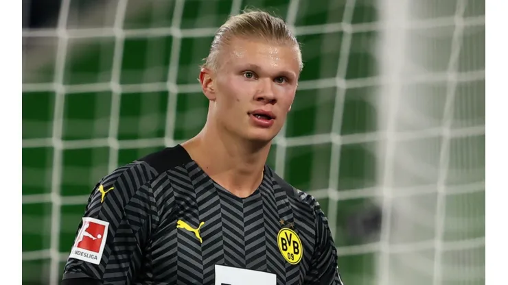 Erling Haaland, delantero del Borussia Dortmund.