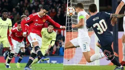 Ronaldo y Messi en sus recientes goles antes grandes ingleses.