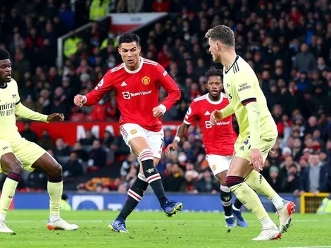 Manchester United volvió al triunfo ante Arsenal, en una noche mágica de Cristiano Ronaldo