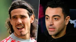 Cavani interesa en Barcelona y Xavi habló al respecto.