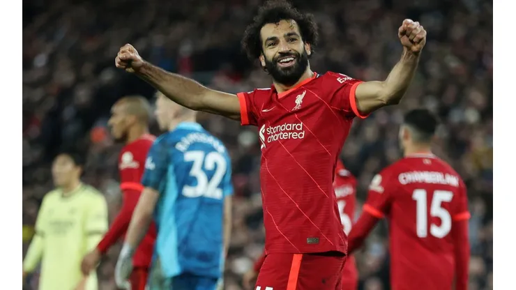 Mohamed Salah, jugador del Liverpool.