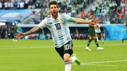 El Diez, que viene de levantar la Copa América, ahora va por el Mundial (Getty Images).