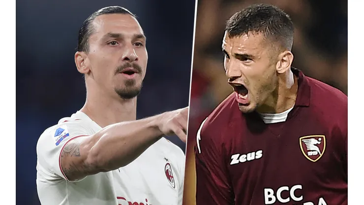 Milan vs. Salernitana por la Serie A (Fotos: Getty).