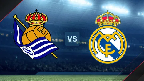 Real Sociedad vs. Real Madrid por la Liga Española.