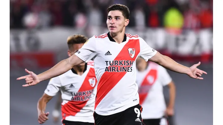 Julián Álvarez, delantero de River Plate.
