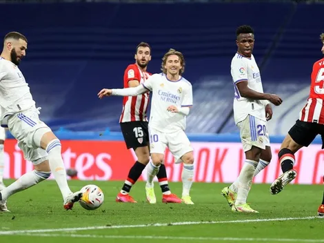 El pase sin querer de Luka Modric que terminó en gol de Karim Benzema