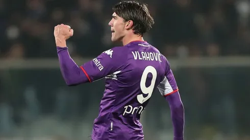 Dusan Vlahovic, delantero de Fiorentina.