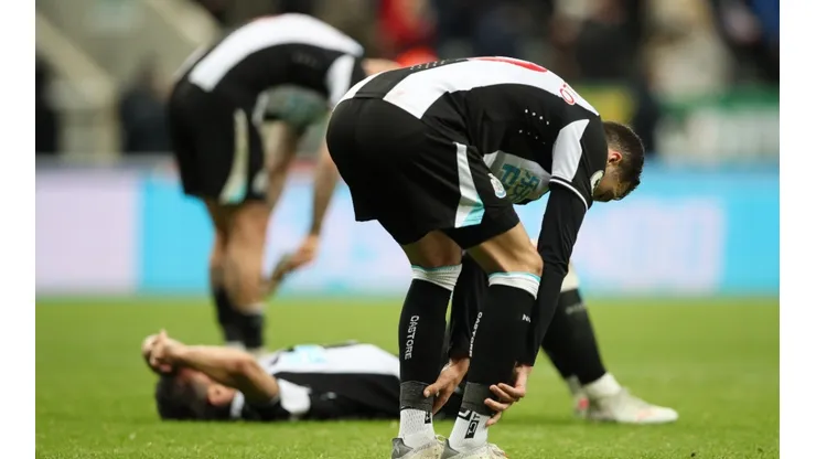 Jugadores del Newcastle United.