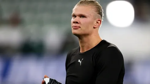 Erling Haaland, delantero del Borussia Dortmund.