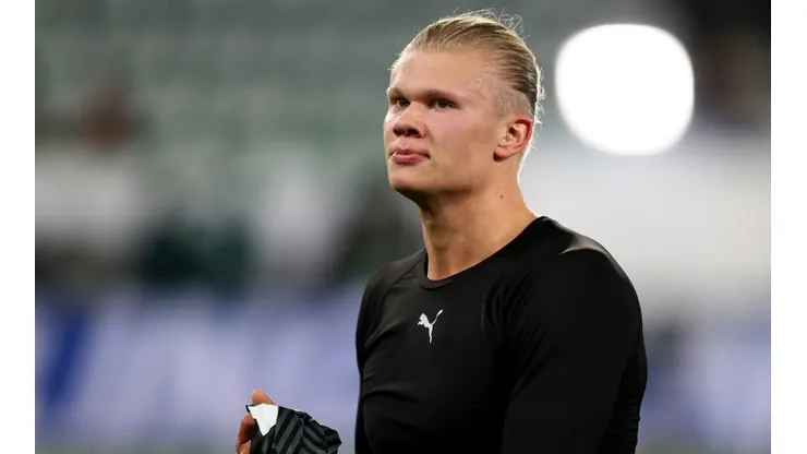 Erling Haaland, delantero del Borussia Dortmund.