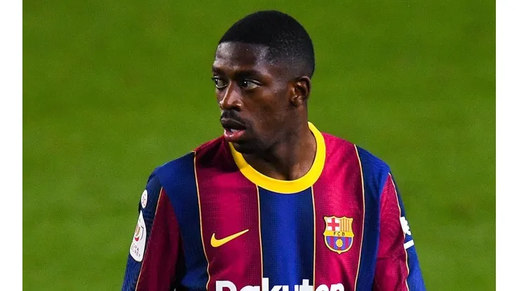 Ousmane Dembélé con Barcelona.