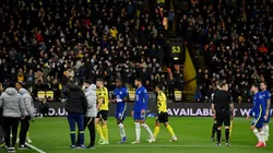 El duelo entre Watford y Chelsea fue interrumpido.