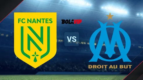 Nantes vs. Marsella por la Ligue 1 de Francia.