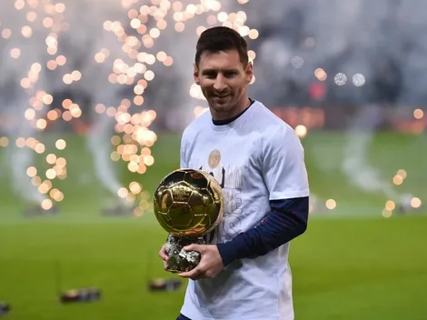 PSG le realizó un sentido homenaje a Messi por el séptimo Balón de Oro