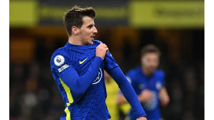Mason Mount, el autor del primero para Chelsea.