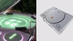 Reddit: replican la PlayStation original en un Jacuzzi