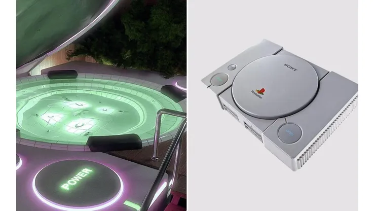 Reddit: replican la PlayStation original en un Jacuzzi