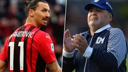 Ibrahimovic quiso jugar en Napoli por Maradona.